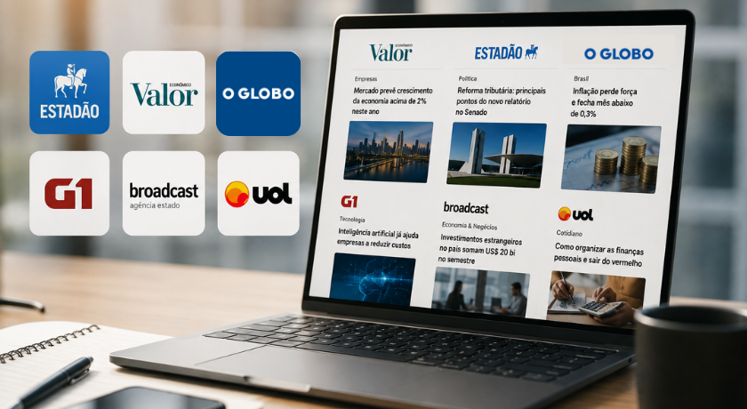 Portais de notícias para publicar um release e ampliar a visibilidade de empresas e marcas
